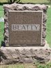Beatty family headstone