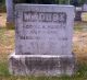 Caroline Chastain Woodson and George A. Maddox headstone